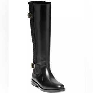 COLE HAAN Chesley Leather Knee-High Boots size 10